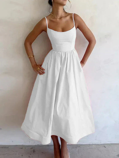 Jovie - Robe Midi à Bretelles