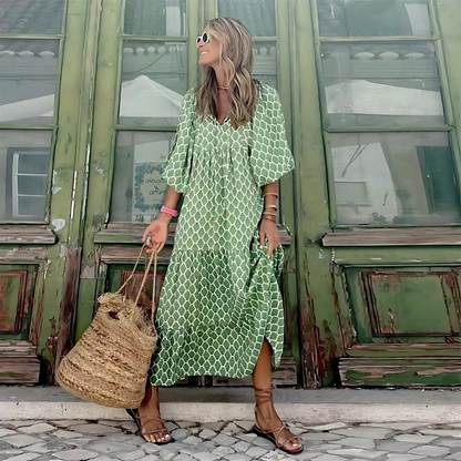 Penélope™ - Robe de Printemps Élégante