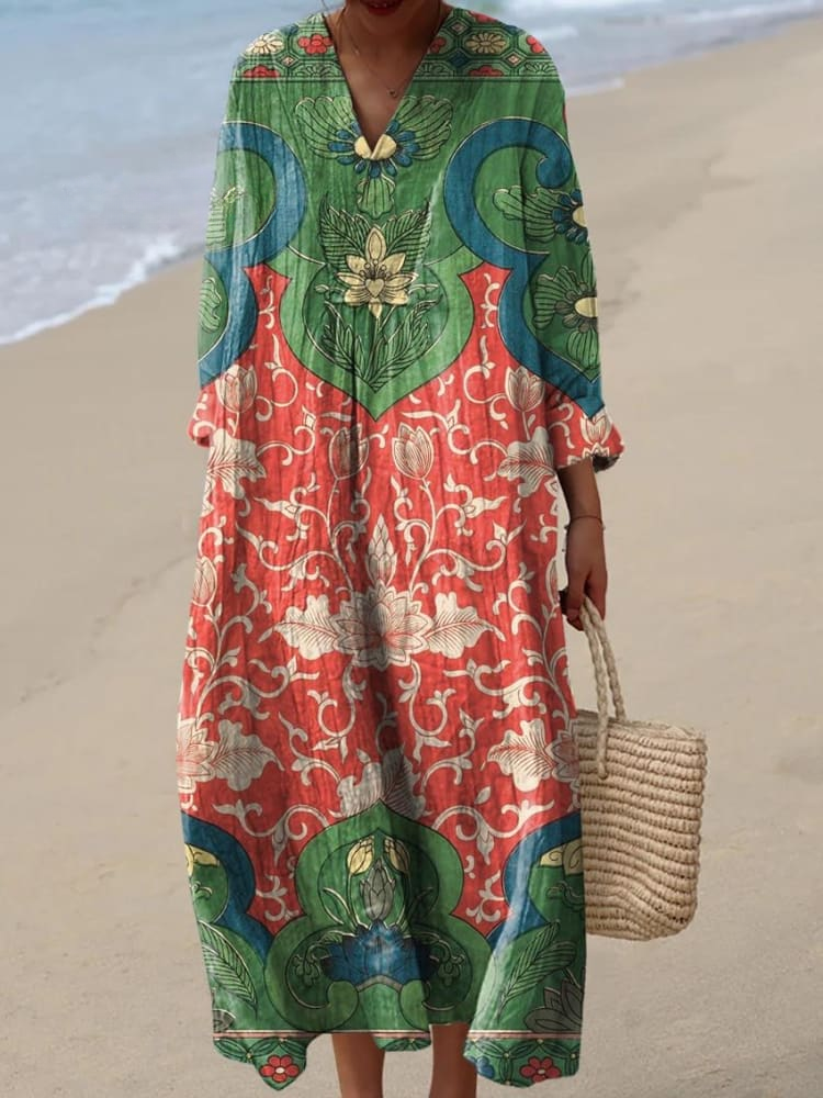 Mallory™ | Robe Imprimée Brise d'Été