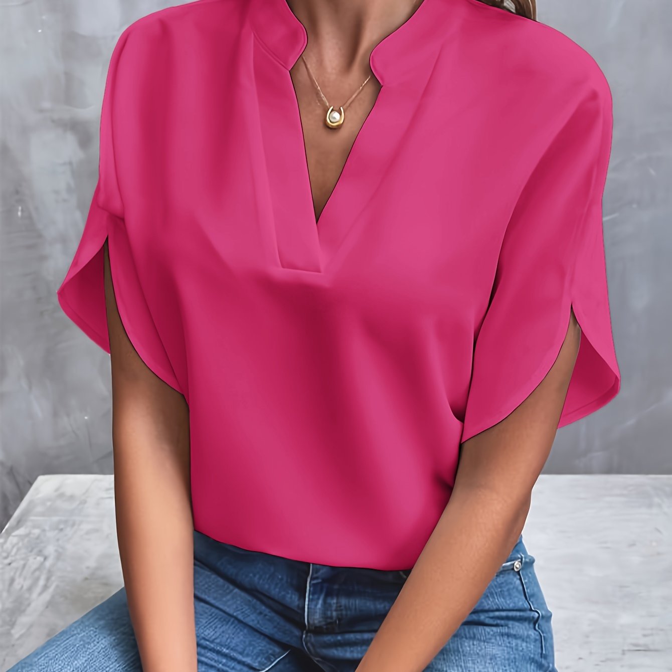Mina™ | Blouse Élégante Luxueuse