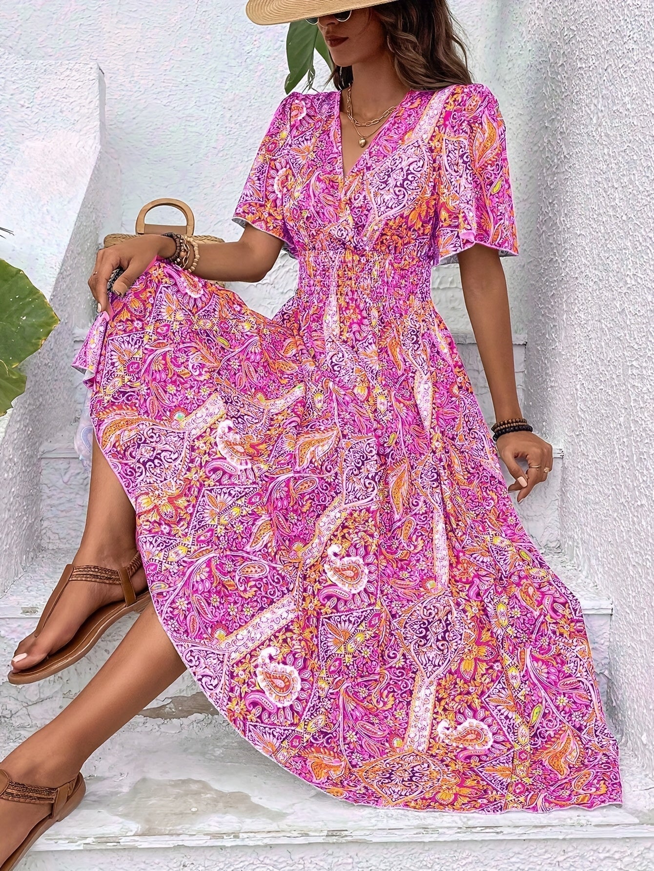 Jennifer | Robe Élégante d'Été