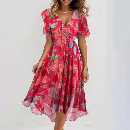 Inès | Robe d'été Chic Elegant pour femme | Mixi