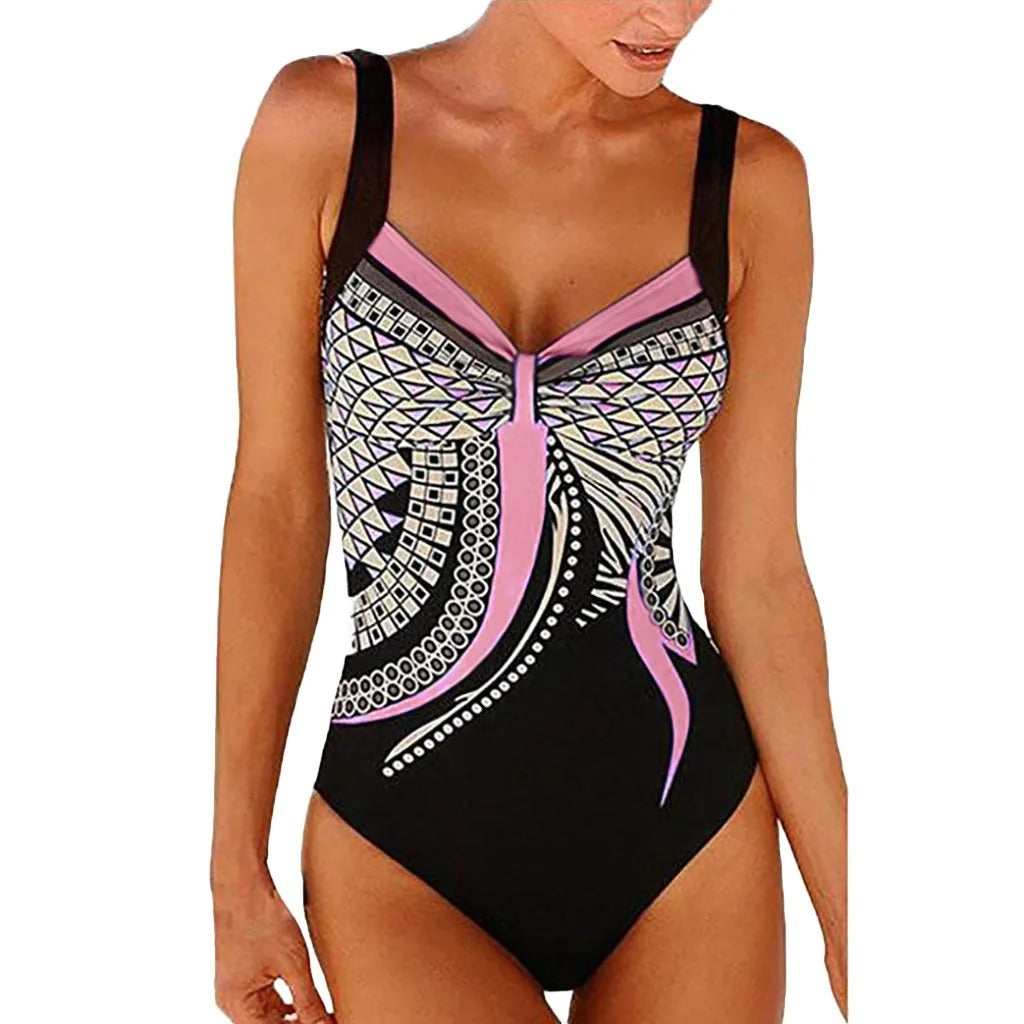 LolaBeach - Maillot de bain imprimé graphique