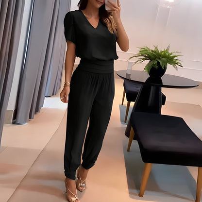 Charlotte | Ensemble Blouse et Pantalons Tendance