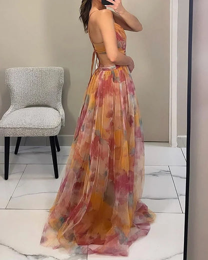 Sophia | Robe Élégante avec Décolleté Halter