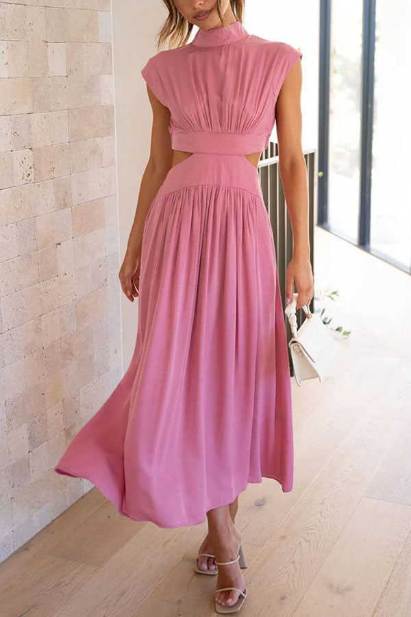 Quincy | Robe Midi avec Taille et Poches
