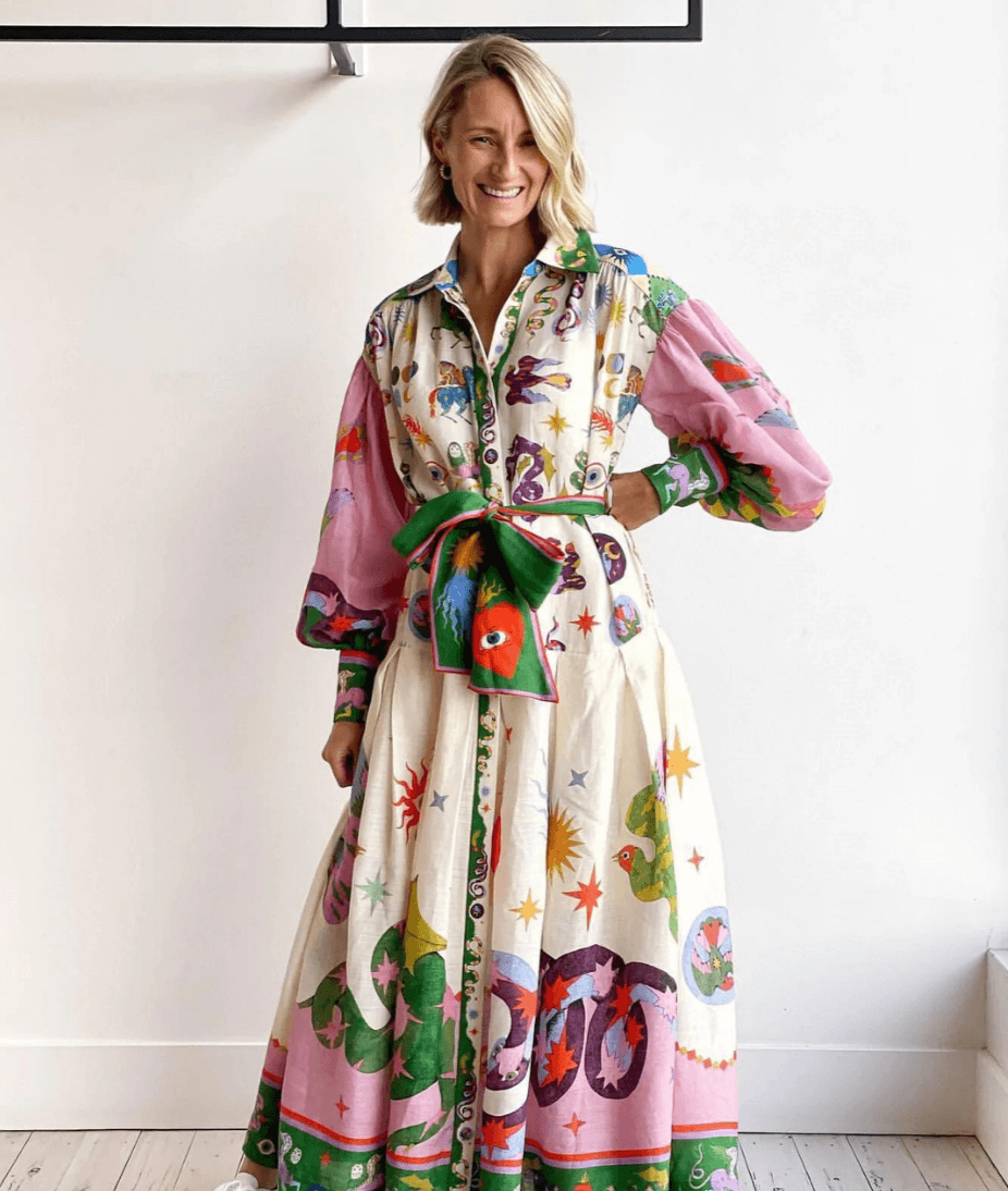 Dorthe™ | Élégant Robe Maxi Italienne