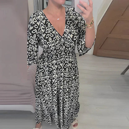 Frieda | Robe d'Été Aérée avec Décolleté en V