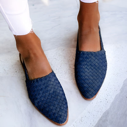 Whisper - Sandales en cuir tressé élégantes pour femme