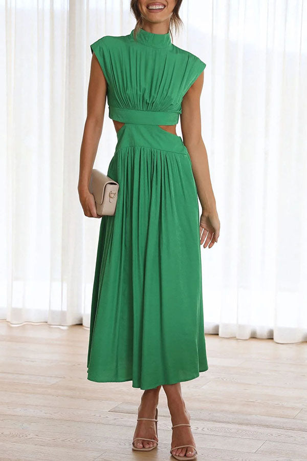 Quincy | Robe Midi avec Taille et Poches