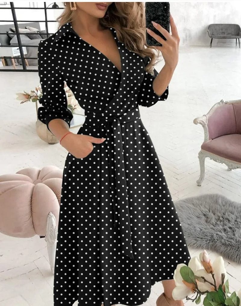 Ismara™ | Robe Midi Sophistiquée