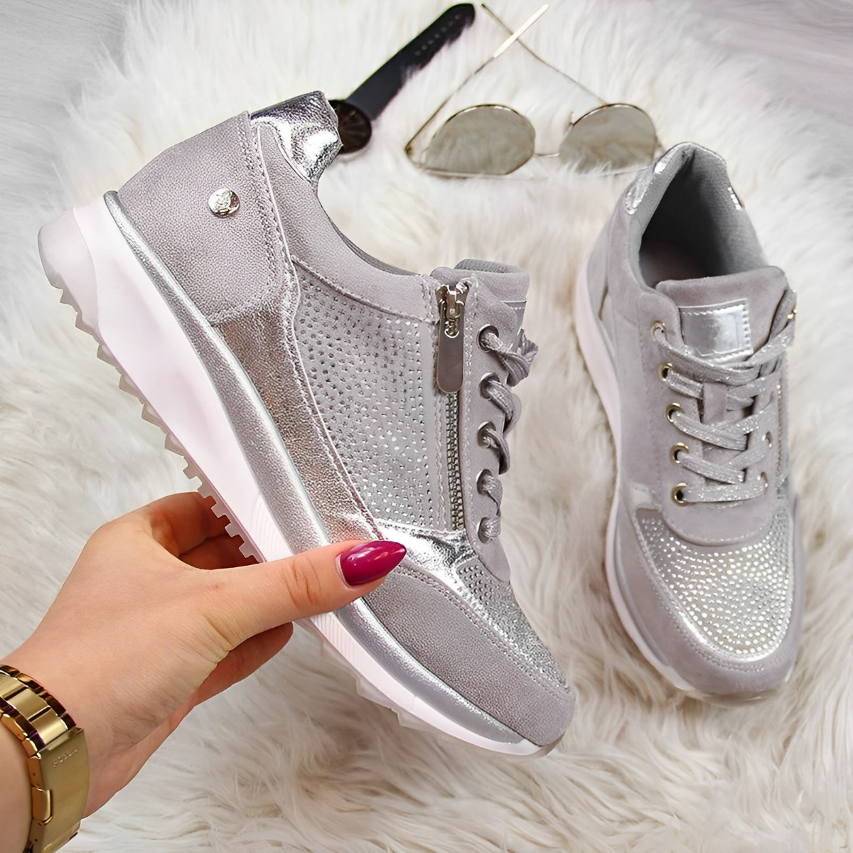 Pro Shoes – Chaussures de sport confortables avec fermeture pratique