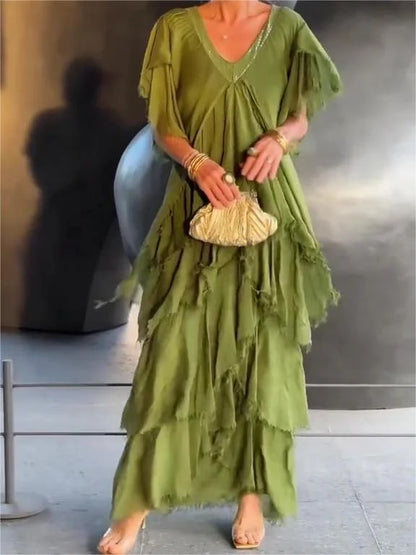 Vanessa | Robe d'Été en Couches avec Style