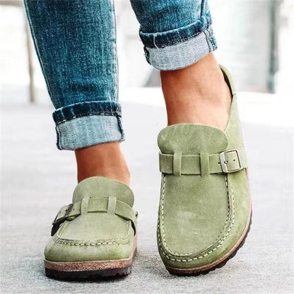 Luna™ - Mocassins en Suède Orthopédique Raffiné