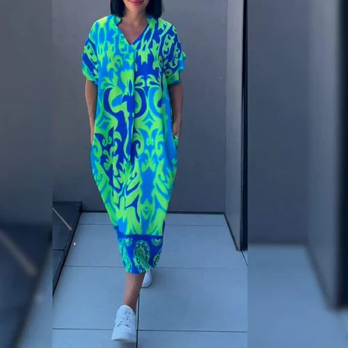 Elena™ – Robe Florale Élégante