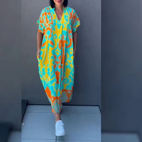 Elena™ – Robe Florale Élégante