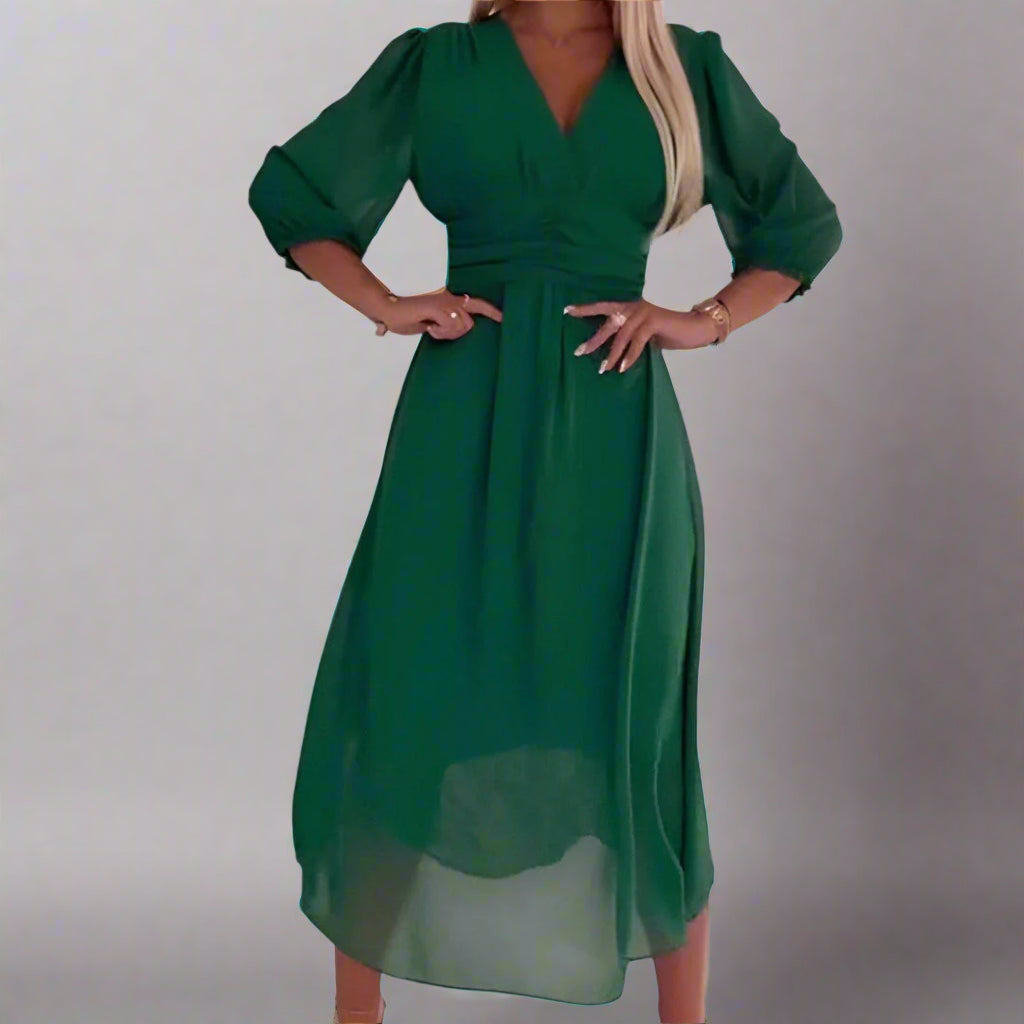 Stefanie | Robe Enveloppante Chic pour un Ajustement Idéal