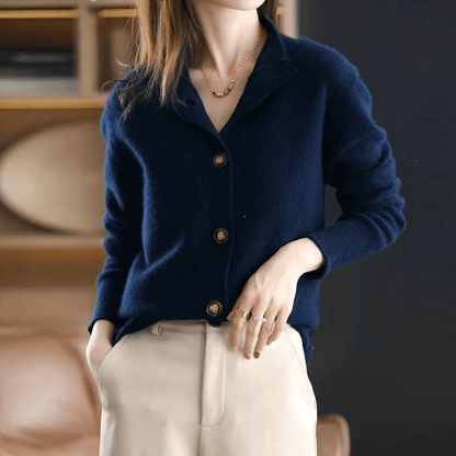 Anny - Gilet en Cachemire de Luxe