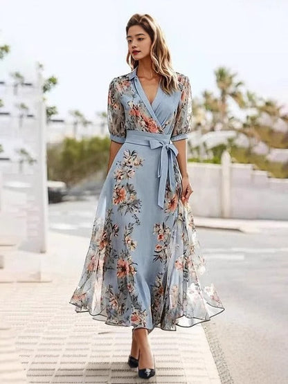 Victoria | Robe Élégante à Décolleté en V