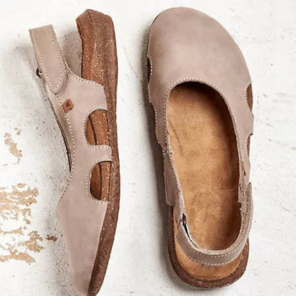 Chiara - Slingbacks in Morbida Camoscio