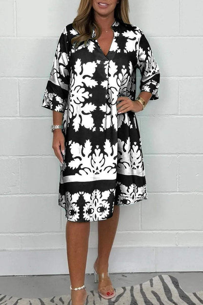 Avery™ - Robe de Printemps Fluide et Élégante