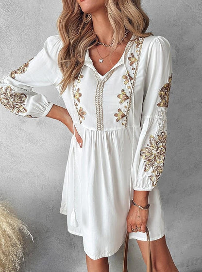 Velissa - Robe Midi Boho pour Femmes