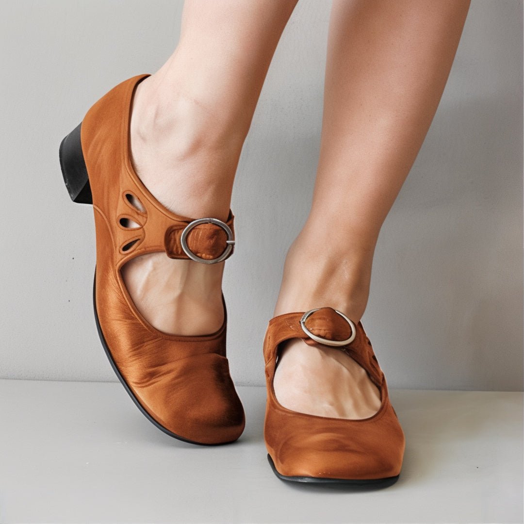 Lizzie - Sandales en Cuir Luxueuses