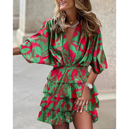 Soraya - Robe Florale Élégante
