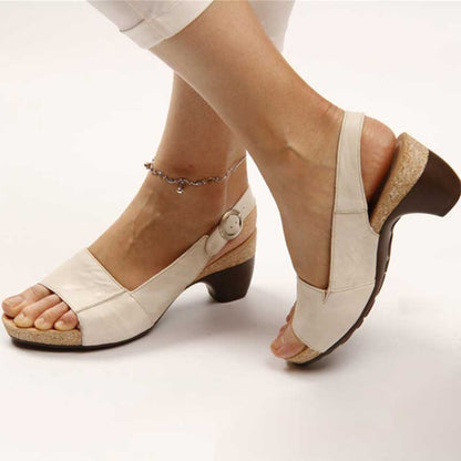 Karen - Sandales orthopédiques à talons pour femmes