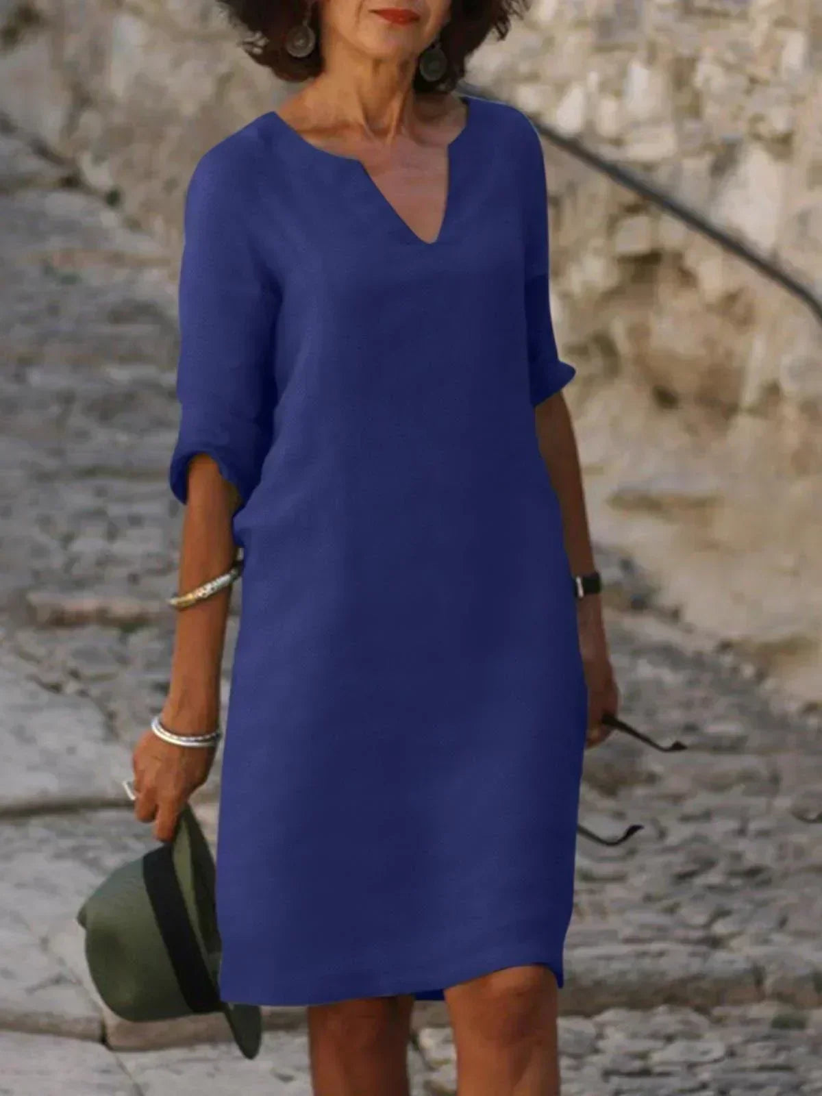 Maria | Robe Élégante avec Décolleté en V
