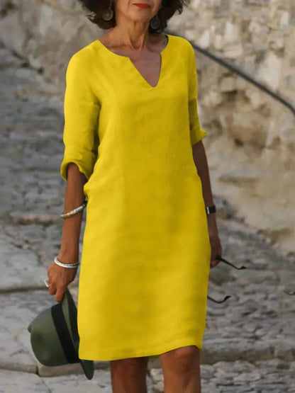 Maria | Robe Élégante avec Décolleté en V