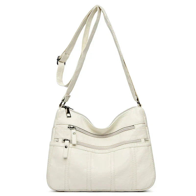 Sac à Bandoulière en Cuir Souple Nina