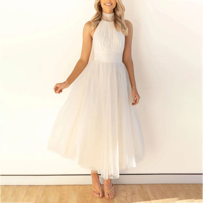 Jennifer | Robe Tendance à Col Montant Aria