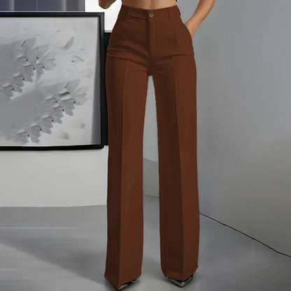 Lerin™ - Pantalon Taille Haute Élégant - Style Intemporel & Épuisé Rapidement