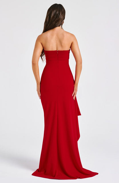 Alina | Élégant Robe Maxi Sans Manches